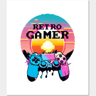 Retro Gamer Posters and Art